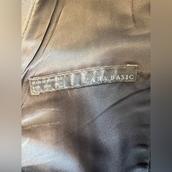 Zara Blue A-Line Dress - Picture 15 of 15